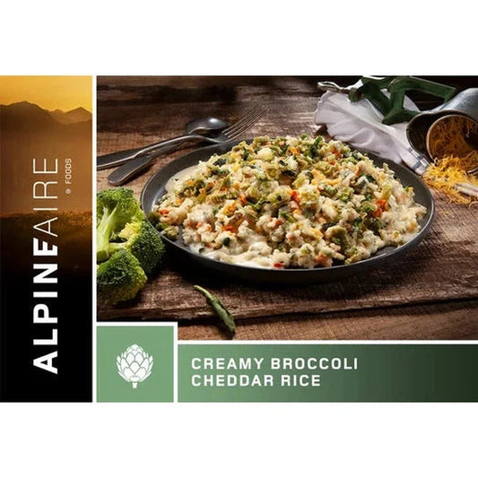 AlpineAire Creamy Broccoli Cheddar Rice-Food - Backpacking-AlpineAire-Appalachian Outfitters