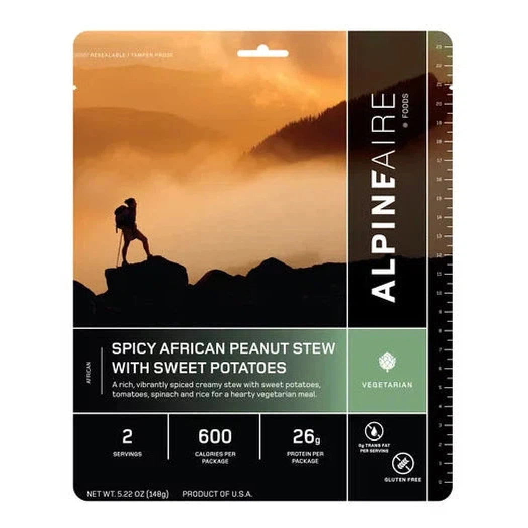 AlpineAire Spicy African Peanut Stew with Sweet Potatoes-Food - Backpacking-AlpineAire-Appalachian Outfitters