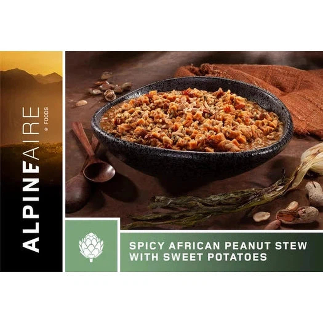 AlpineAire Spicy African Peanut Stew with Sweet Potatoes-Food - Backpacking-AlpineAire-Appalachian Outfitters