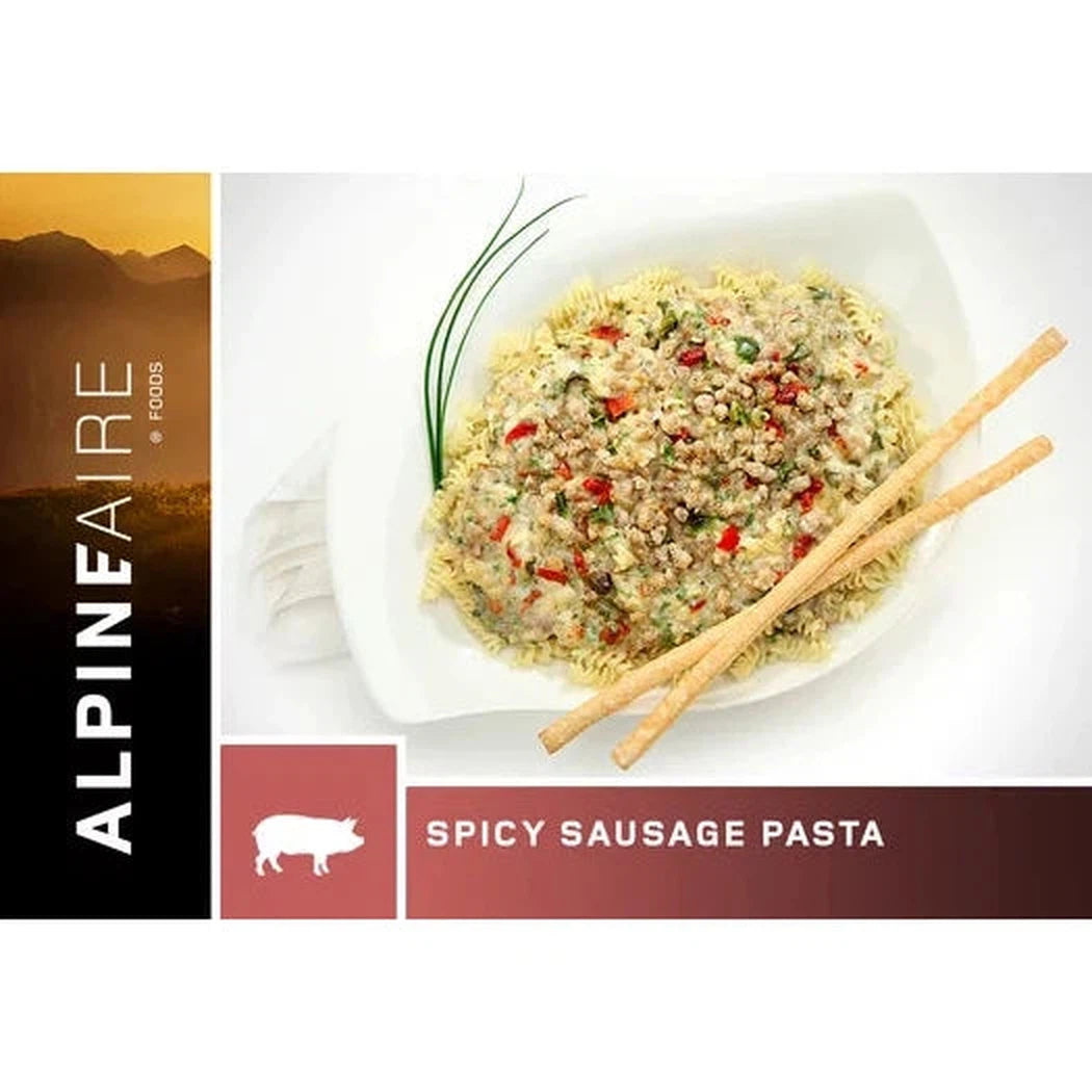 AlpineAire Spicy Sausage Pasta (Pork)-Food - Backpacking-AlpineAire-Appalachian Outfitters