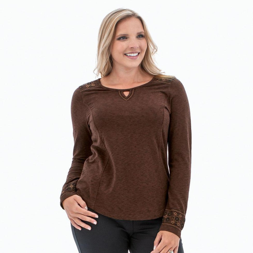 Women's Addison Top-Women's - Clothing - Tops-Aventura-Brownout-S-Appalachian Outfitters