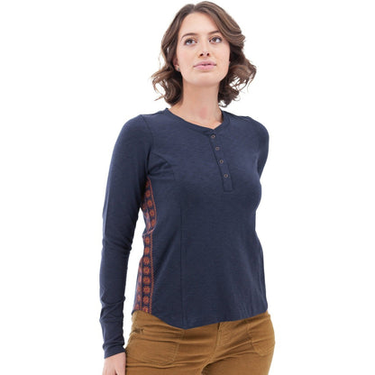 Aventura Women's Mandy Henley-Women's - Clothing - Tops-Aventura-Peacoat-S-Appalachian Outfitters