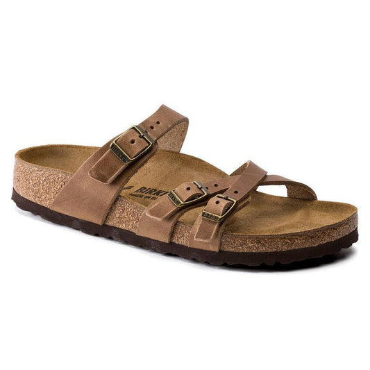 Birkenstock Franca Tobacco Oiled Leather-Women's - Footwear - Sandals-Birkenstock-Tobacco-38-Appalachian Outfitters