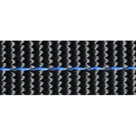 Bison 38mm – Last Chance Heavy Duty Black Buckle - Line Pattern-Accessories - Belts-Bison-Thin Blue Line-S-Appalachian Outfitters