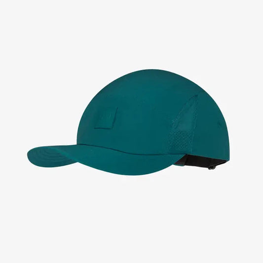 Buff 5 Panel Go Cap-Accessories - Bandanas-Buff-Solid Teal Blue-L/XL-Appalachian Outfitters