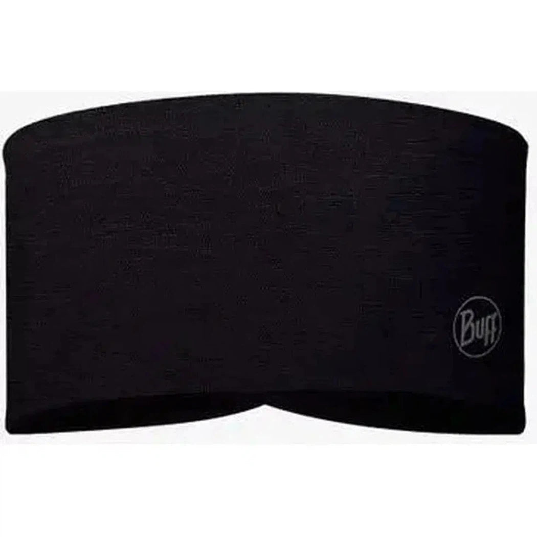 Buff CoolNet UV Ellipse Headband Solid-Accessories - Hats - Unisex-Buff-Black-Appalachian Outfitters