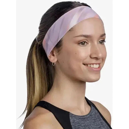 Buff CoolNet UV Slim Headband - Shan E Orchid-Accessories - Bandanas-Buff-Shan E Orchid-Appalachian Outfitters