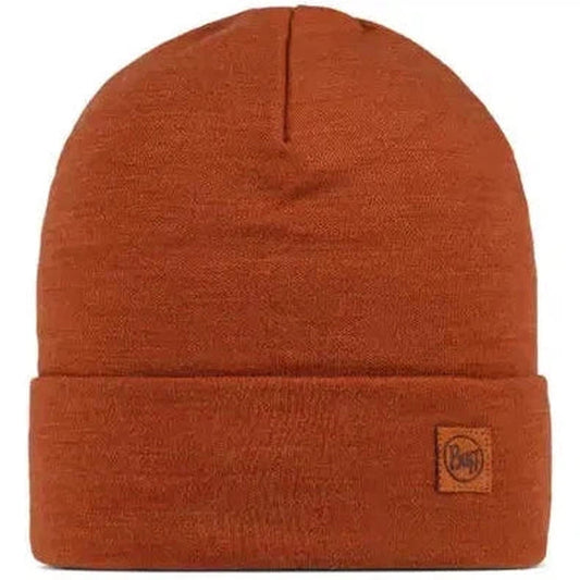 Buff Merino Heavyweight Beanie Solid-Accessories - Hats - Unisex-Buff-Cinnamon-Appalachian Outfitters