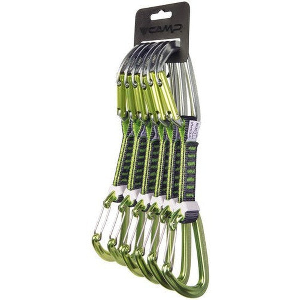 CAMP Orbit Mixed Express KS 12 cm - 6 Pack-Climbing - Hardware - Quickdraws-CAMP-Appalachian Outfitters