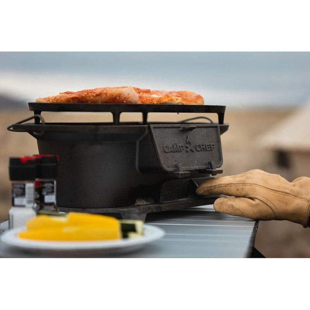 Camp Chef Cast Iron Charcoal Grill