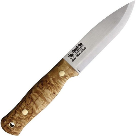 Casstrom Lars Falt Bushcraft Firesteel Knife, Curly Birch-Camping - Accessories - Knives-Casstrom-Appalachian Outfitters