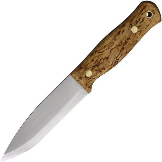 Casstrom Lars Falt Bushcraft Firesteel Knife, Curly Birch-Camping - Accessories - Knives-Casstrom-Appalachian Outfitters