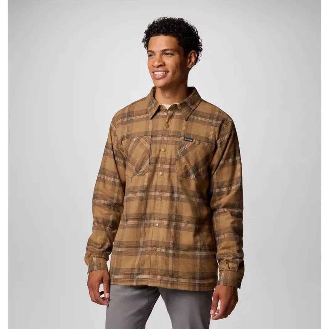 Columbia Sportswear Men's Cornell Woods Fleece Lined Shirt Jacket-Men's - Clothing - Tops-Columbia Sportswear-Appalachian Outfitters