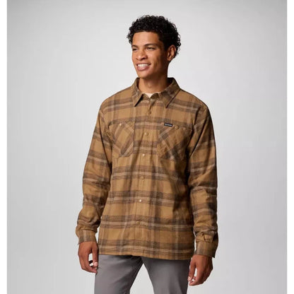 Columbia Sportswear Men's Cornell Woods Fleece Lined Shirt Jacket-Men's - Clothing - Tops-Columbia Sportswear-Appalachian Outfitters