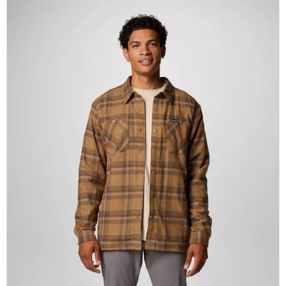 Columbia Sportswear Men's Cornell Woods Fleece Lined Shirt Jacket-Men's - Clothing - Tops-Columbia Sportswear-Delta Buffalo Tartan-M-Appalachian Outfitters