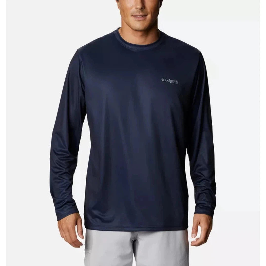 Columbia Sportswear Men's Terminal Tackle PFG Fish Flag Long Sleeve-Men's - Clothing - Tops-Columbia Sportswear-Appalachian Outfitters