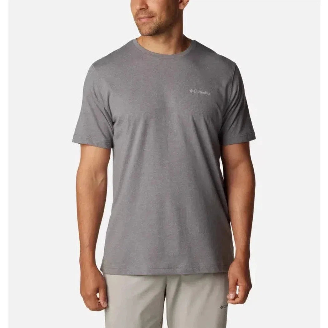 Columbia Sportswear Men's Thistletown Hills Short Sleeve-Men's - Clothing - Tops-Columbia Sportswear-City Grey Heather-M-Appalachian Outfitters