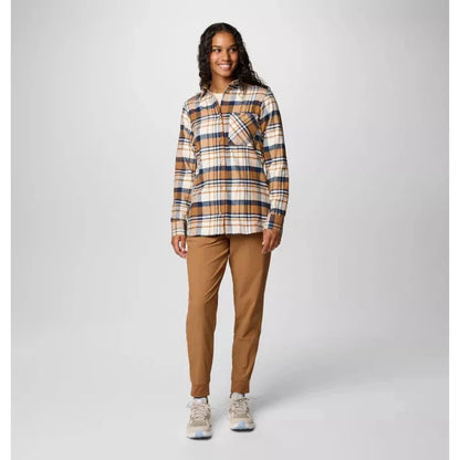 Columbia Sportswear Women's Calico Basin Flannel Long Sleeve Shirt-Women's - Clothing - Tops-Columbia Sportswear-Appalachian Outfitters