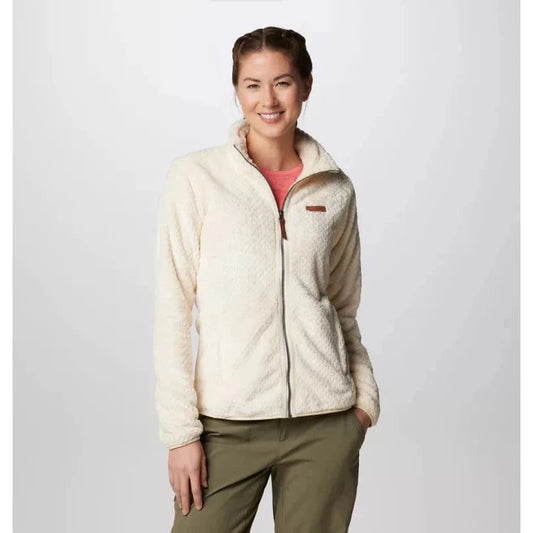 Columbia Sportswear Women's Fire Side II Sherpa Full Zip-Women's - Clothing - Jackets & Vests-Columbia Sportswear-Chalk-S-Appalachian Outfitters