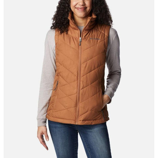 Women's Heavenly Vest-Women's - Clothing - Jackets & Vests-Columbia Sportswear-Camel Brown-S-Appalachian Outfitters