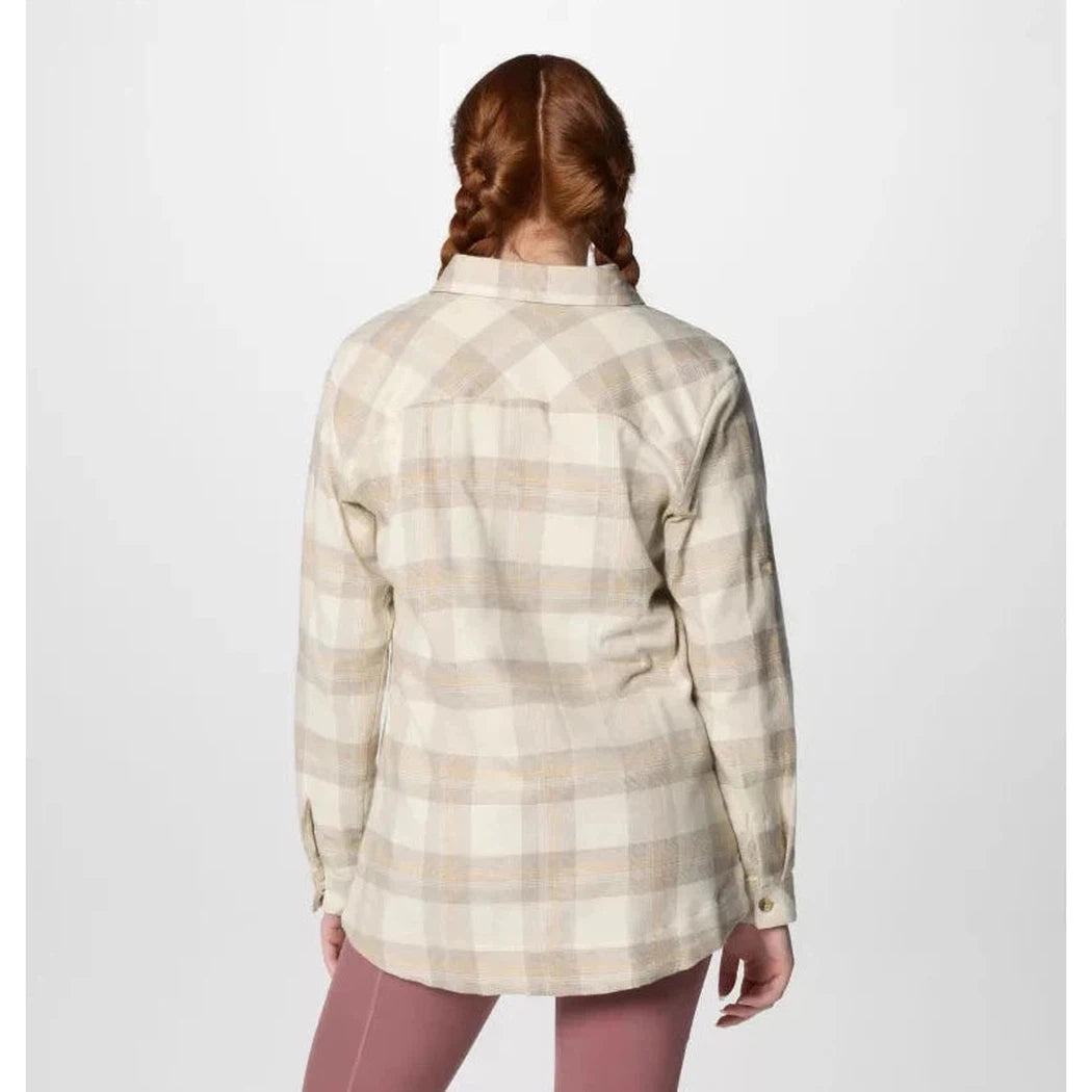 Columbia Sportswear Women's Holly Hideaway Flannel Shirt-Women's - Clothing - Tops-Columbia Sportswear-Appalachian Outfitters