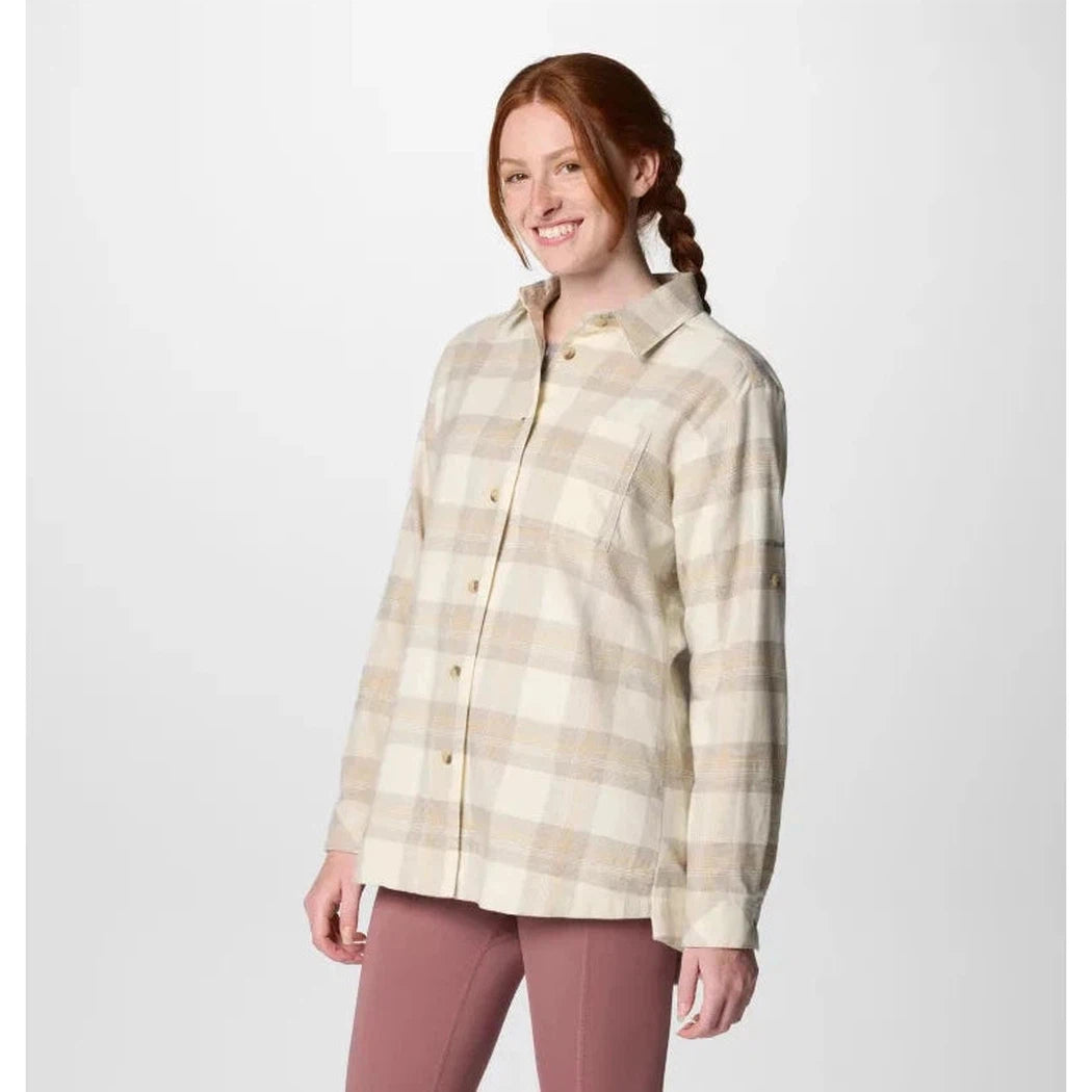 Columbia Sportswear Women's Holly Hideaway Flannel Shirt-Women's - Clothing - Tops-Columbia Sportswear-Appalachian Outfitters