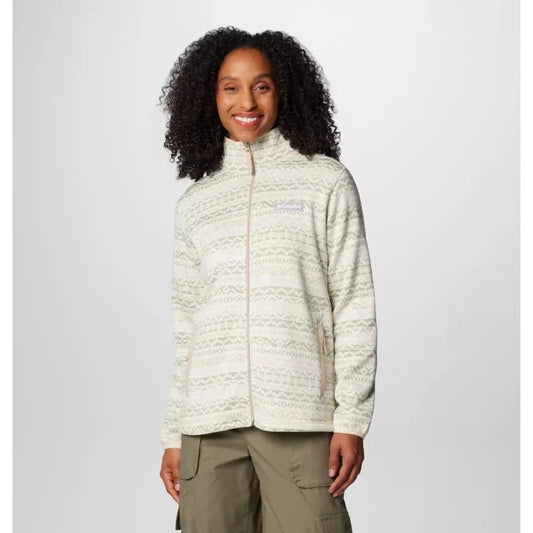 Columbia Sportswear Women's Sweater Weather Print Full Zip-Women's - Clothing - Jackets & Vests-Columbia Sportswear-Appalachian Outfitters