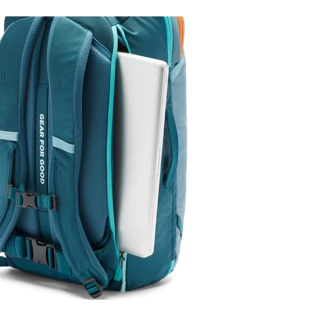 Cotopaxi Allpa 28L Travel Pack-Accessories - Bags-Cotopaxi-Blue Spruce/Abyss-Appalachian Outfitters