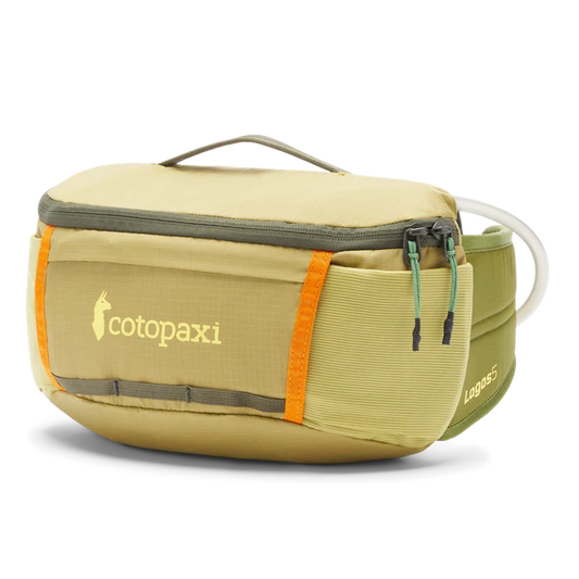 Cotopaxi Lagos 5L Hydration Hip Pack-Camping - Hydration - Reservoirs-Cotopaxi-Lemongrass/Cedar-Appalachian Outfitters