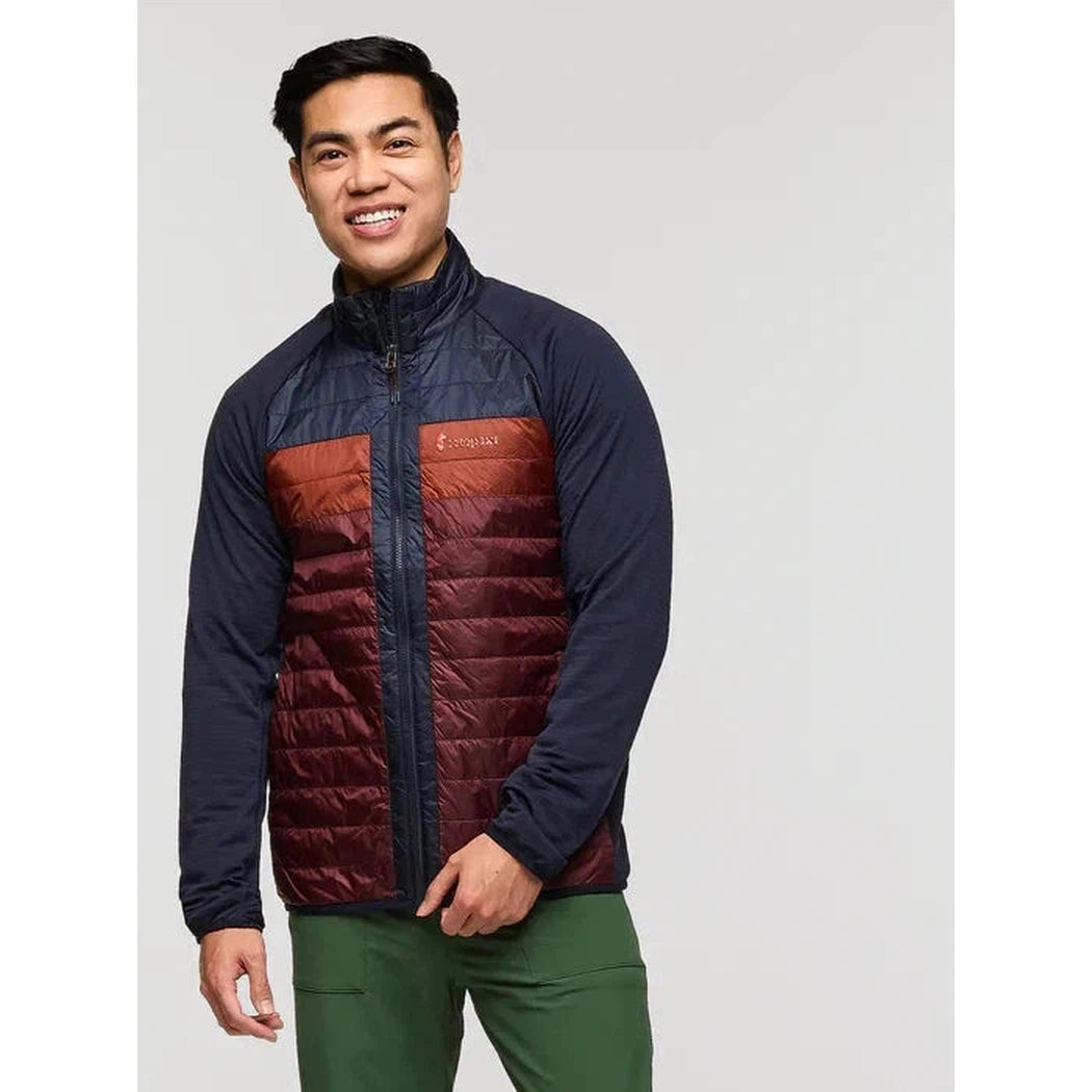 Cotopaxi Men's Capa Hybrid Insulated Jacket-Men's - Clothing - Jackets & Vests-Cotopaxi-Carbon/Chestnut-M-Appalachian Outfitters