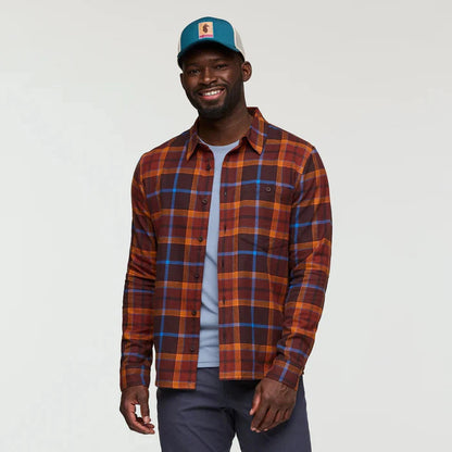 Cotopaxi Men's Quedo Flannel Shirt-Men's - Clothing - Tops-Cotopaxi-Coffee Plaid-M-Appalachian Outfitters