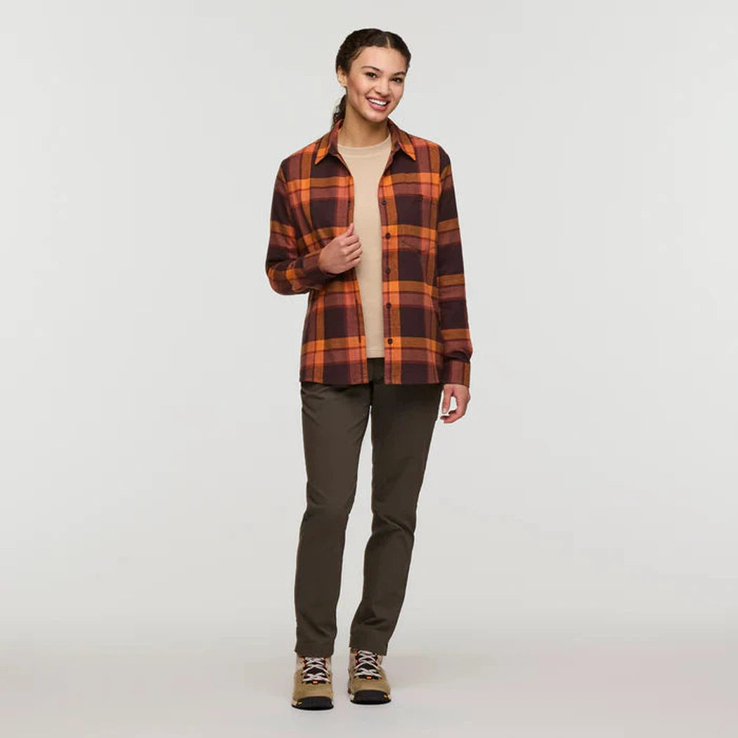 Cotopaxi Women's Quedo Flannel Shirt-Women's - Clothing - Tops-Cotopaxi-Appalachian Outfitters