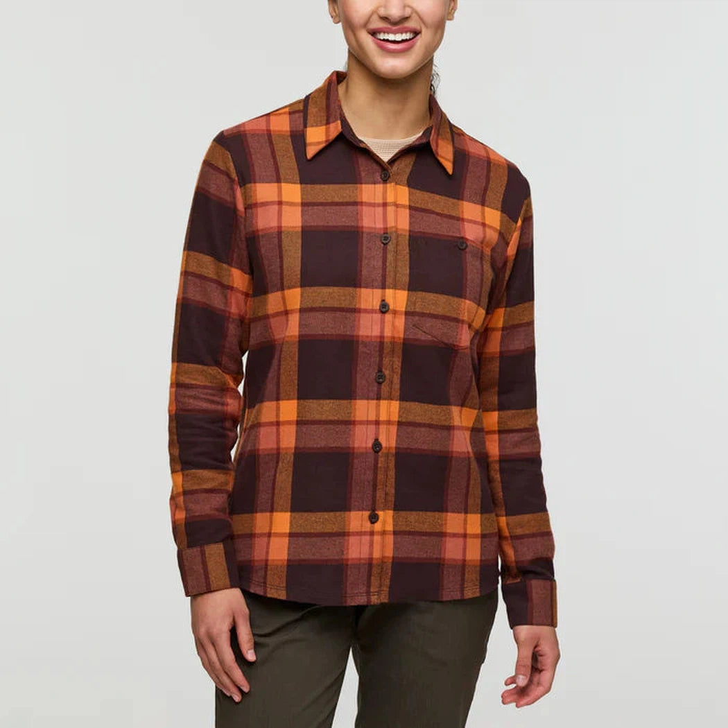 Cotopaxi Women's Quedo Flannel Shirt-Women's - Clothing - Tops-Cotopaxi-Appalachian Outfitters