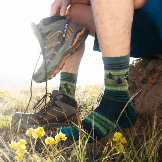 Darn Tough Men's Willoughby Micro Crew Lightweight Hiking Sock-Accessories - Socks - Men's-Darn Tough-Appalachian Outfitters