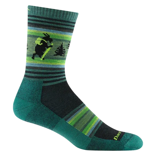 Darn Tough Men's Willoughby Micro Crew Lightweight Hiking Sock-Accessories - Socks - Men's-Darn Tough-Willow-M-Appalachian Outfitters