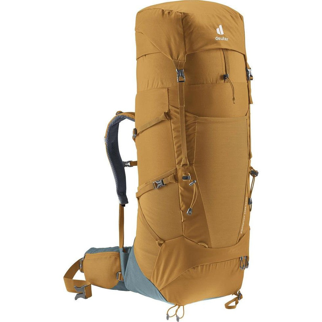 Aircontact Core 50 + 10-Camping - Backpacks - Backpacking-Deuter-Almond Teal-Appalachian Outfitters