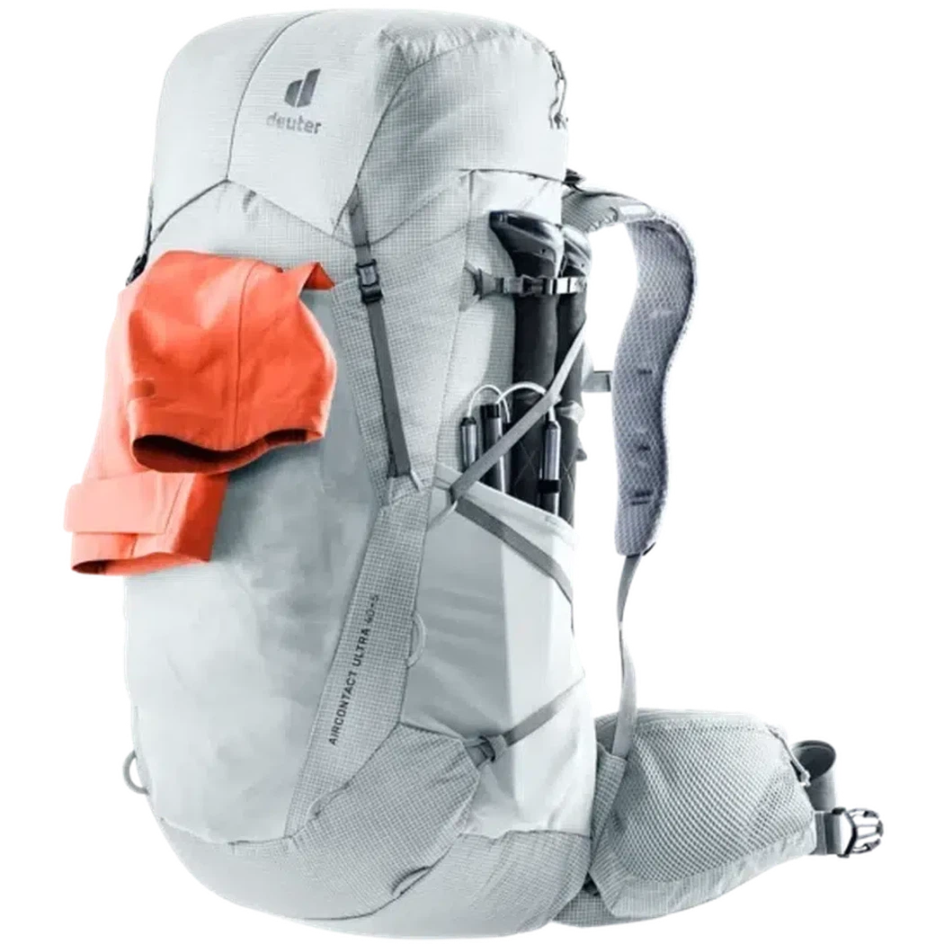 Deuter Aircontact Ultra 40+5-Camping - Backpacks - Backpacking-Deuter-Tin Shale-Appalachian Outfitters