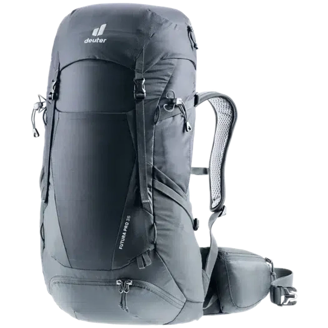 Futura Pro 36-Camping - Backpacks - Daypacks-Deuter-Black Graphite-Appalachian Outfitters