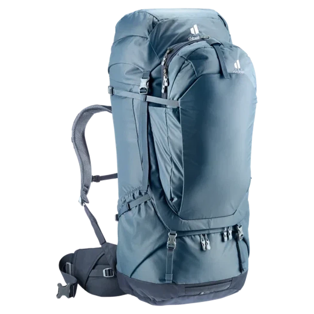 Deuter Voyager 65+10-Camping - Backpacks - Backpacking-Deuter-Atlantic Ink-Appalachian Outfitters