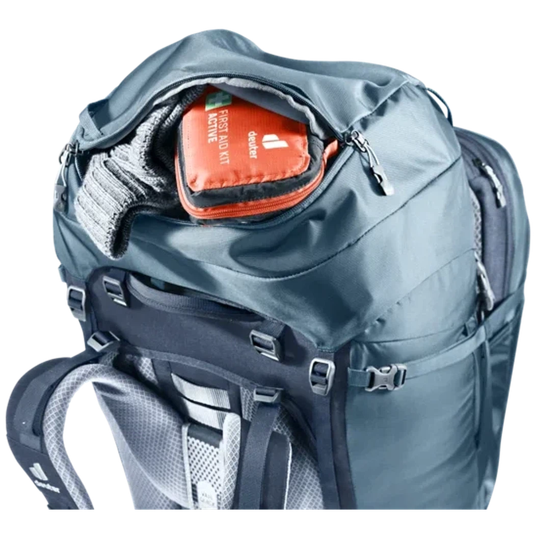 Deuter Voyager 65+10-Camping - Backpacks - Backpacking-Deuter-Atlantic Ink-Appalachian Outfitters