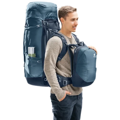 Deuter Voyager 65+10-Camping - Backpacks - Backpacking-Deuter-Atlantic Ink-Appalachian Outfitters