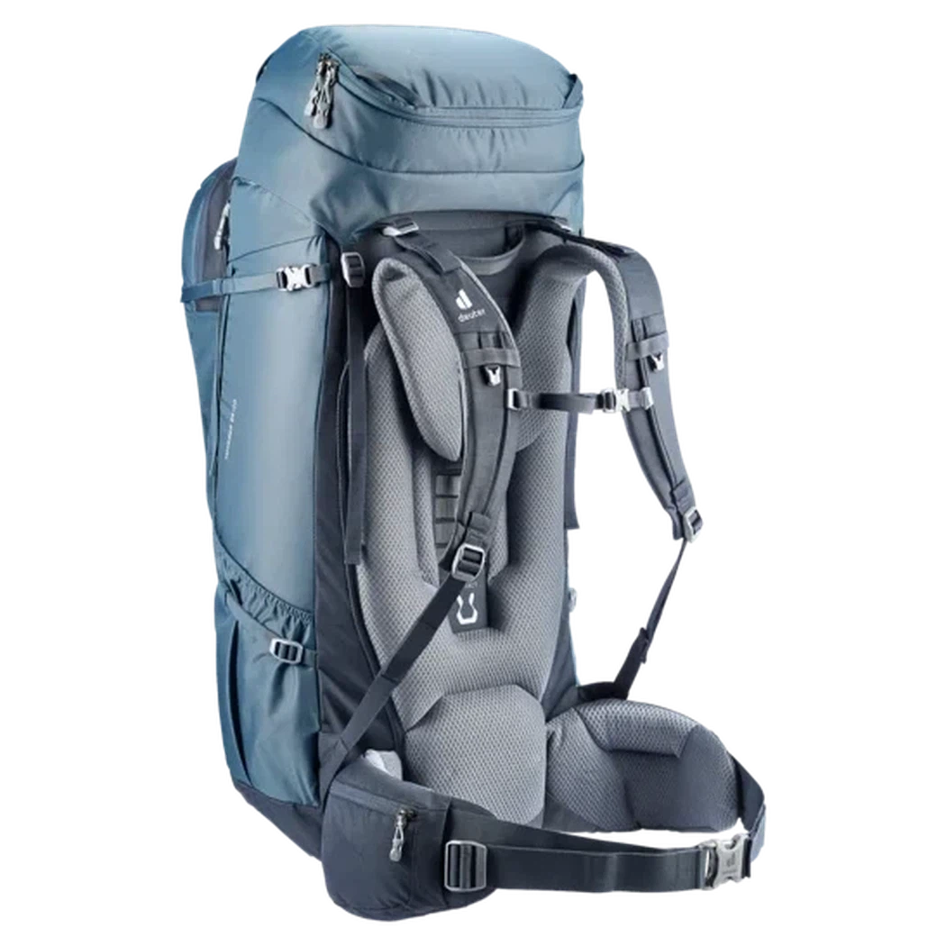 Deuter Voyager 65+10-Camping - Backpacks - Backpacking-Deuter-Atlantic Ink-Appalachian Outfitters