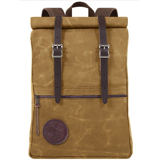 Duluth Pack Scout Roll-Top Waxed-Travel - Bags-Duluth Pack-Waxed Khaki-Appalachian Outfitters