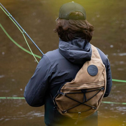 Duluth Pack Sling Pack Waxed-Travel - Bags-Duluth Pack-Waxed Khaki-Appalachian Outfitters