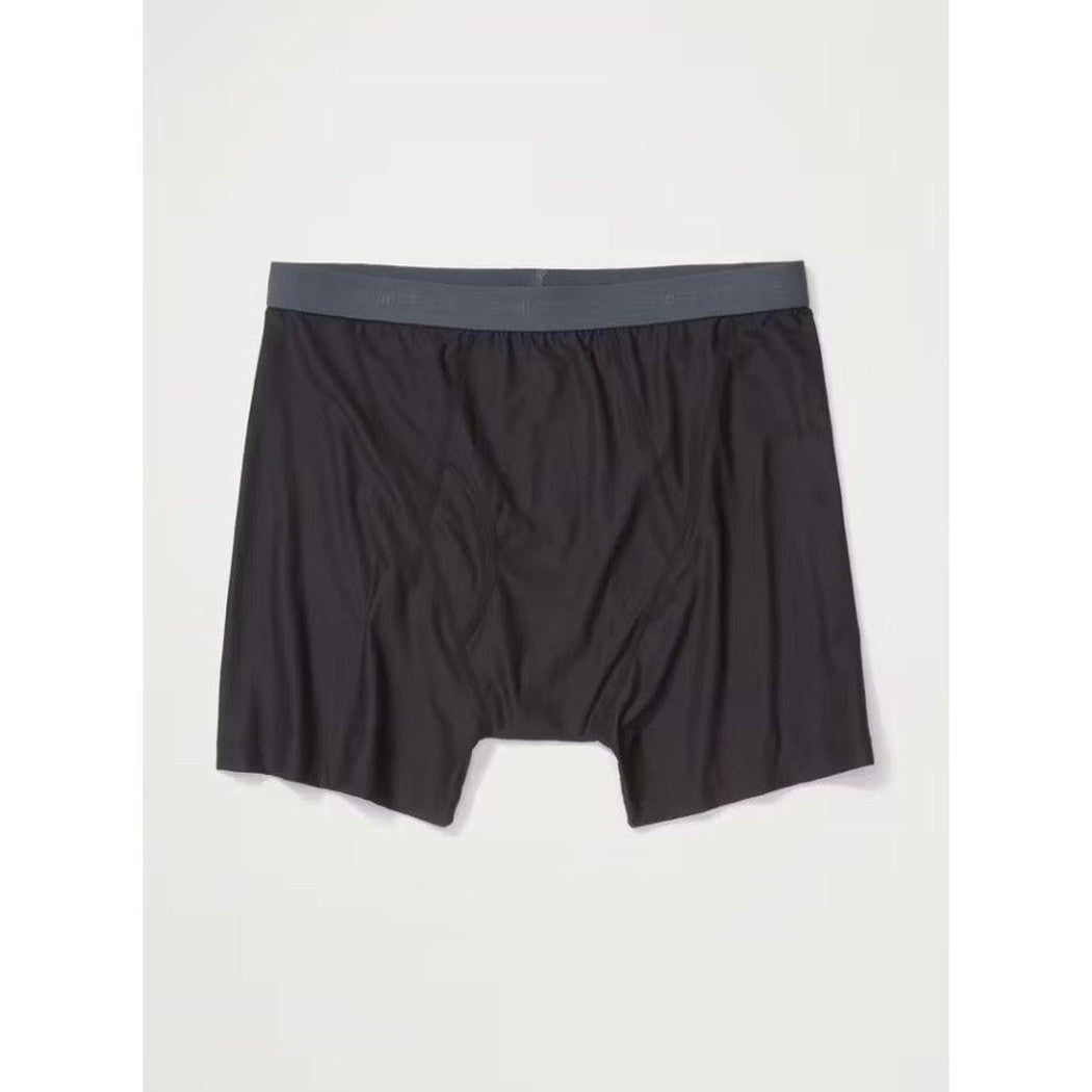 Exofficio Men's Give-N-Go Sport 2.0 Boxer Brief 6"-Men's - Clothing - Underwear-Exofficio-Black/Black-S-Appalachian Outfitters