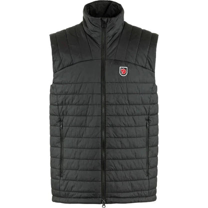 Fjallraven Men's Expedition X-Lätt Vest-Men's - Clothing - Jackets & Vests-Fjallraven-Black-M-Appalachian Outfitters