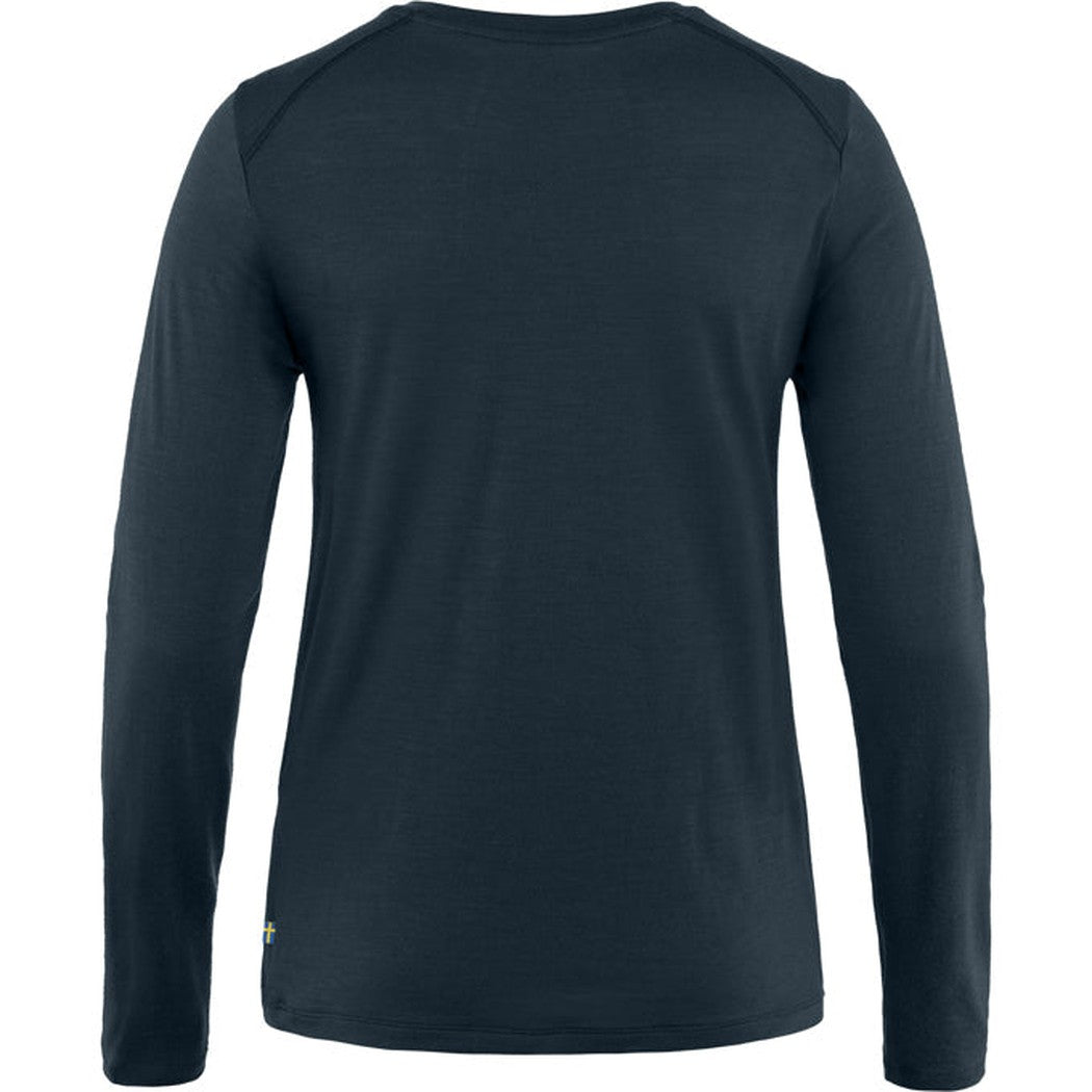 Fjallraven Women's Abisko Wool Long Sleeve-Women's - Clothing - Tops-Fjallraven-Appalachian Outfitters