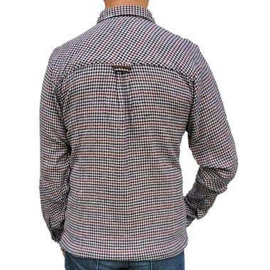 Flyshacker-Men's The Dogstooth Check Shirt-Appalachian Outfitters