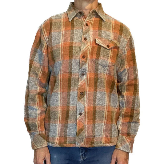 Flyshacker Men's Wolf Creek Shirt-Men's - Clothing - Tops-Flyshacker-Clay-M-Appalachian Outfitters