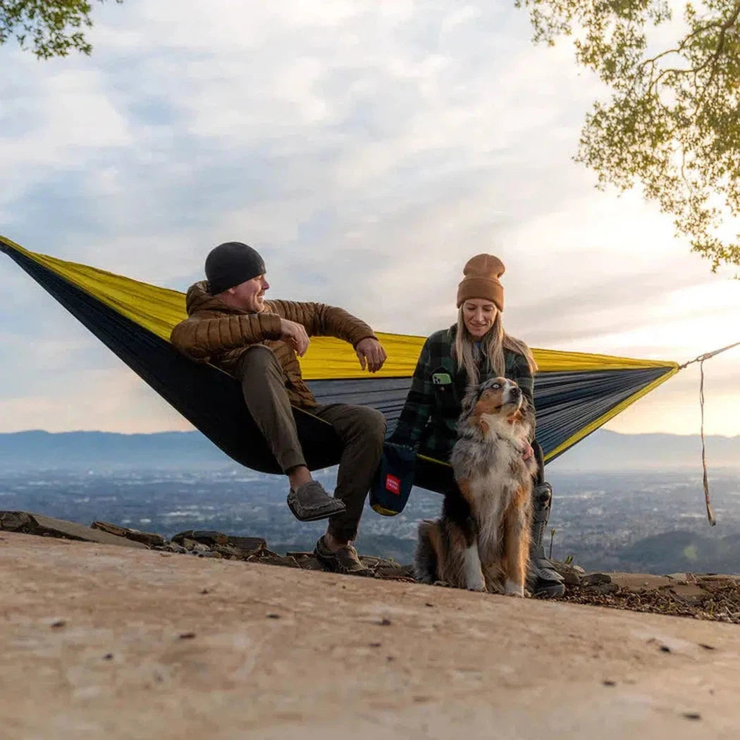 Grand Trunk Double Parachute Nylon Hammock with Straps-Camping - Tents & Shelters - Hammocks-Grand Trunk-Appalachian Outfitters